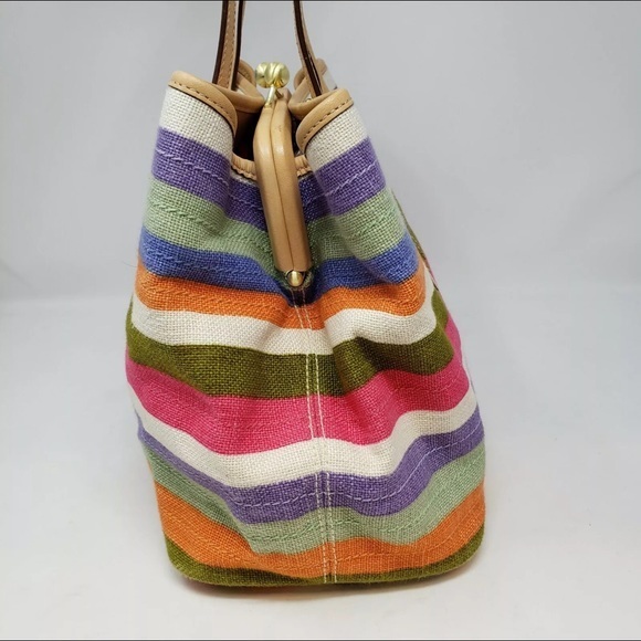 Coach | Hamptons Archive 10th Anniversary Legacy Framed Carryall Tote - Picture 7 of 9